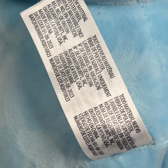 Line Friends Jungle Brown Bear in Blue Elephant Costume Plush Stuffed Animal 14" - Picture 6 of 16